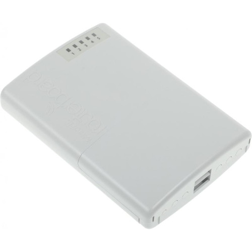 Маршрутизатор MikroTik PowerBox (RB750P-PBR2) 10/100BASE-TX белый