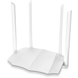 Маршрутизатор/ Tenda WiFi Router AC5 (WLAN 867 Mbps, Dual-band 2.4GHz+5.1GHz, 802.11ac+3xLAN RG45 10/1000+1xWAN GBL) 4x 5dBi ext Antenna