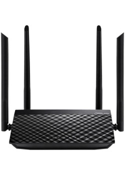Роутер беспроводной Asus RT-AC1200 V2 (RT-AC1200) AC1200 10/100BASE-TX черный