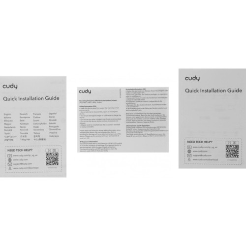 Маршрутизатор CUDY WR300 N300 Wi-Fi Router, Chipset MediaTek, 802.11b/g/n,300Mbps at 2.4GHz, 4 Ч 10/100Mbps Ports, 2 Ч 5dBi fixed antennas, WiFi router/AP/ Repeater/WISP Mode, Guest network, WPS, DDNS, VPN Client, IPv6, Cudy APP