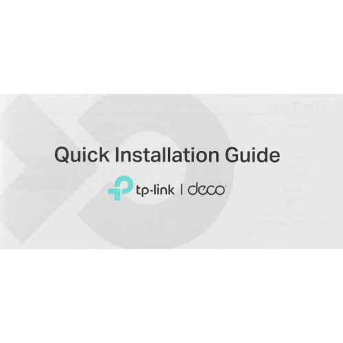 Бесшовный Mesh роутер TP-Link Deco E4 (DECO E4(2-PACK)) AC1200 10/100BASE-TX белый (упак.:2шт)