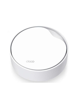 Бесшовный Mesh роутер TP-Link Deco X50-PoE(1-pack) AX3000 1000/2500BASE-T белый