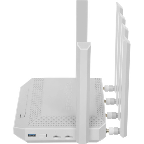 Роутер беспроводной Keenetic Netcraze Hero 5G (NC-4110) AX3000 10/100/1000/2500BASE-TX/4G cat.12 белый