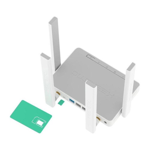 Роутер беспроводной Keenetic Runner 4G (KN-2212) N300 10/100BASE-TX/4G cat.4 белый