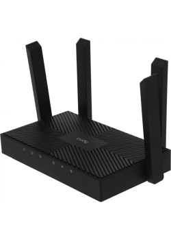 Маршрутизатор CUDY AX3000 Gigabit Wi-Fi 6 Mesh Router Dual Band, Chipset MT7981BA+MT7976CN+MT7531AE, 802.11ax/ac/a/b/g/n, 2402Mbps at 5GHz + 574Mbps at 2.4GHz, 4 10/100/1000Mbps Ports, 4 x 5dBi fixed antennas, WiFi router/AP/ Repeater/WISP Mode, PPTP/L2TP