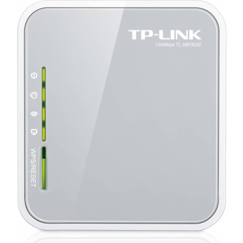 Роутер беспроводной TP-Link TL-MR3020 N300 10/100BASE-TX/4G ready белый