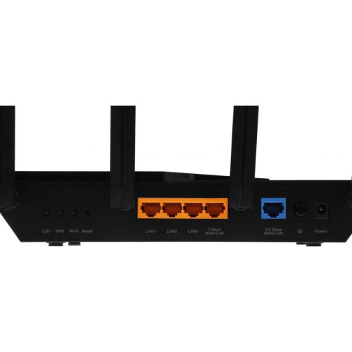 Роутер беспроводной TP-Link ARCHER AX72 PRO AX5400 10/100/1000BASE-TX черный