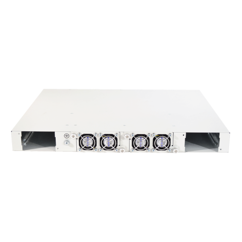 Сервисный маршрутизатор ESR-3200, 12хEthernet 1000BASE-X/10GBASE-R/25GBASE-R, 16, 32 или 48 ГБ RAM, 1 слот для SD-карт, 2 слота для модулей питания