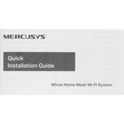 Бесшовный Mesh роутер Mercusys Halo H27BE (HALO H27BE(2-PACK)) BE3600 10/100/1000BASE-TX белый (упак.:2шт)