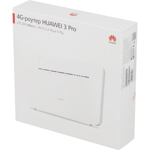 Wi-Fi роутер Huawei B535-232a (51060HUX) AC1300 10/100/1000BASE-TX/3G/4G/4G+ cat.7 белый