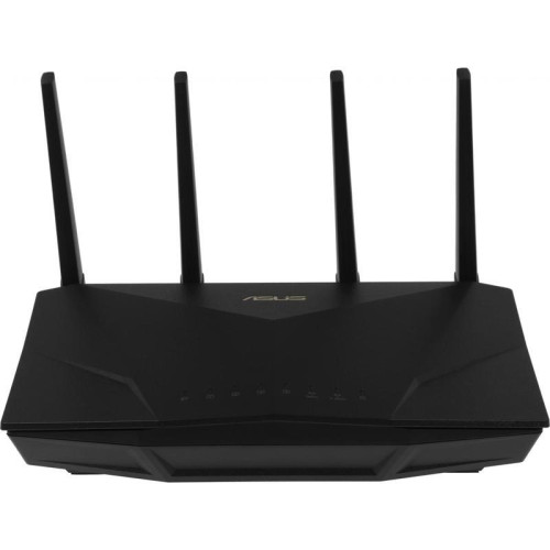 Роутер беспроводной Asus RT-AX5400 AX5400 10/100/1000BASE-TX/4G ready черный