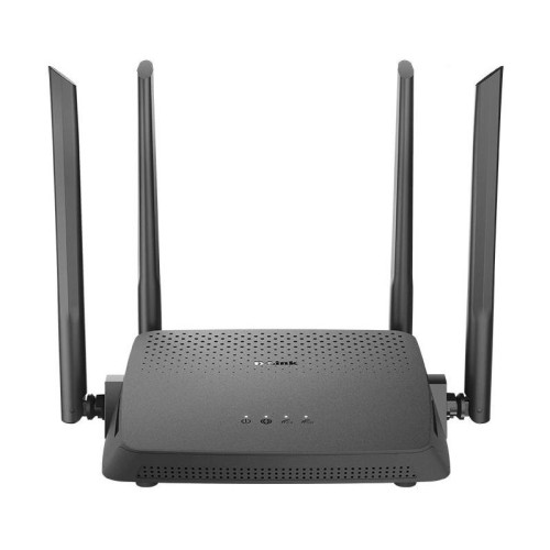 Роутер беспроводной D-Link DIR-825/RU/R7 (DIR-825/RU/R7A) AC1200 10/100/1000BASE-T черный