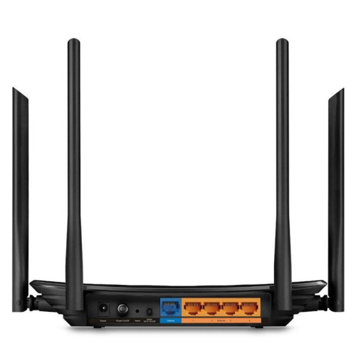 Маршрутизатор TP-LINK Archer C6 AC1200 Двухдиапазонный Wi-Fi гигабитный роутер до 867 Мбит/с на 5 ГГц + до 300 Мбит/с на 2,4 ГГц,802.11ac/a/b/g/n