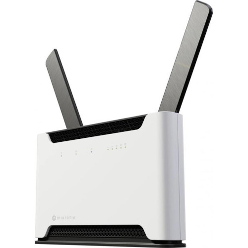 Роутер беспроводной MikroTik Chateau LTE18 ax (S53UG+5HAXD2HAXD-TC&EG18-EA) AX1800 100/1000/2500BASE-T/3G/4G/5G cat.18 белый