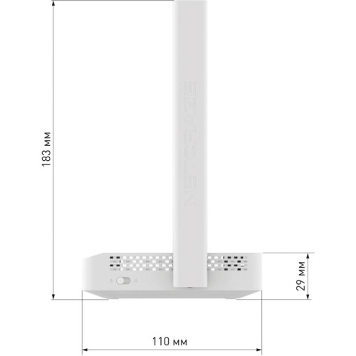 Роутер беспроводной Keenetic Netcraze Air (NC-1613) AC1200 10/100BASE-TX белый