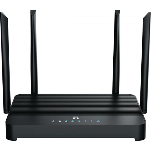 Роутер беспроводной Netis NX31 AX3000 10/100/1000BASE-TX черный