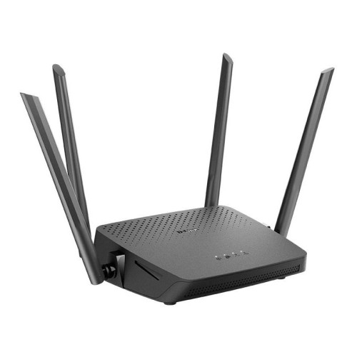 Роутер беспроводной D-Link DIR-825/RU/R7 (DIR-825/RU/R7A) AC1200 10/100/1000BASE-T черный