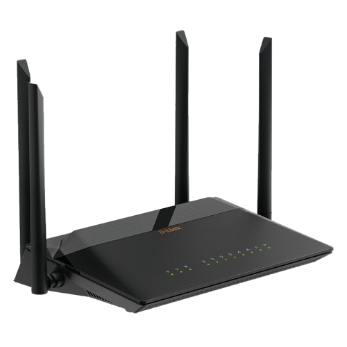 Роутер беспроводной D-Link DSL-245GR/R1A AC1200 ADSL2+/VDSL2 черный