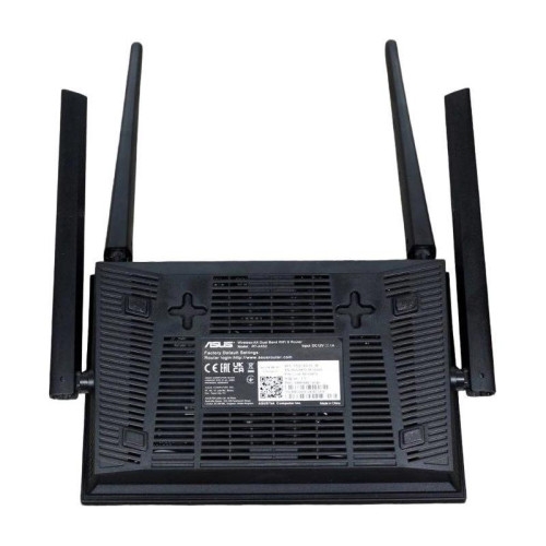 Роутер беспроводной Asus RT-AX52 AX1800 10/100/1000BASE-TX черный