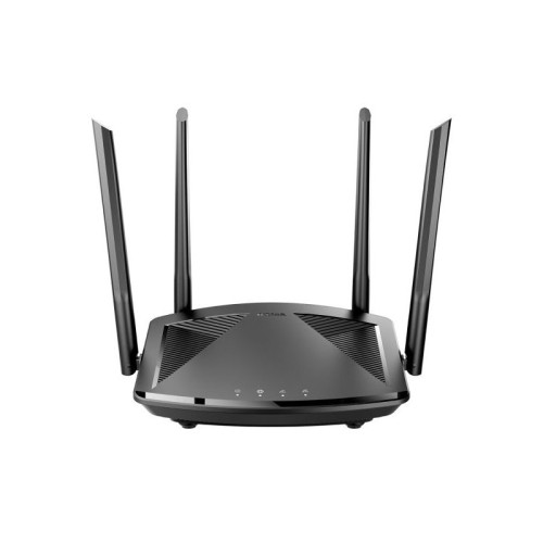 Маршрутизатор/ DIR-X1860/RU/R1A AX1800 Wi-Fi 6 Router, 1000Base-T WAN, 3x1000Base-T LAN, 4x5dBi external antennas