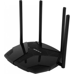 Роутер беспроводной Mercusys MR70X AX1800 10/100/1000BASE-TX черный
