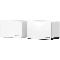 Бесшовный Mesh роутер Mercusys Halo H85X (HALO H85X(2-PACK)) AX3000 10/100/1000/2500BASE-T белый (упак.:2шт)