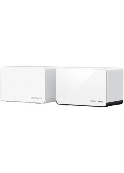Бесшовный Mesh роутер Mercusys Halo H85X (HALO H85X(2-PACK)) AX3000 10/100/1000/2500BASE-T белый (упак.:2шт)