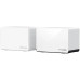 Бесшовный Mesh роутер Mercusys Halo H85X (HALO H85X(2-PACK)) AX3000 10/100/1000/2500BASE-T белый (упак.:2шт)