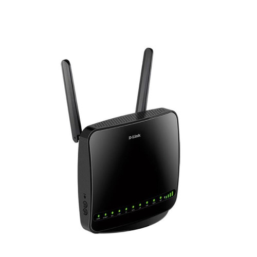 Маршрутизатор/ DWR-956 AC1200 Wi-Fi LTE Router, 1000Base-T WAN, 4x1000Base-T LAN, 2x3dBi detachable LTE antennas, 4x3dBi internal Wi-Fi antennas, SIM slot, FXS port