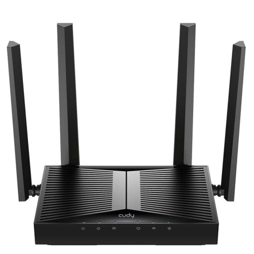 Маршрутизатор CUDY BE3600 2 5G Wi-Fi 7 Router Dual Band Mesh Router, Chipset Broadcom, 802.11be/ax/ac/a/b/g/n, 2882Mbps at 5GHz + 688Mbps at 2.4GHz, 1 x 2.5Gbps WAN Port, 4 x 10/100/1000Mbps Ports, 4 x 5dBi fixed antennas, WiFi router/AP/ Repeater/WISP Mo