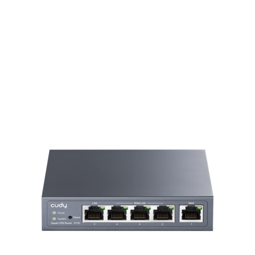 Маршрутизатор/ Gigabit Multi-WAN VPN Router, 1 GbE WAN,  1GbE LAN, 3 Configurable WAN/LAN,  Load balancing,  Link Backup, Zerotier/Wireguard/OpenVPN/IPSec/L2TP/PPTP VPN Server and Client, Zerotier,  IPv6, TR069/098/TR181/TR111, DNS over Cloudflare/Google/