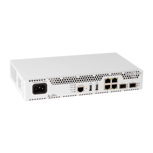 Сервисный маршрутизатор ESR-15R, 2xEthernet 1000BASE-X SFP, 4xEthernet 10/100/1000BASE-T, 2xUSB 2.0, 4 ГБ RAM, 100–264 В AC