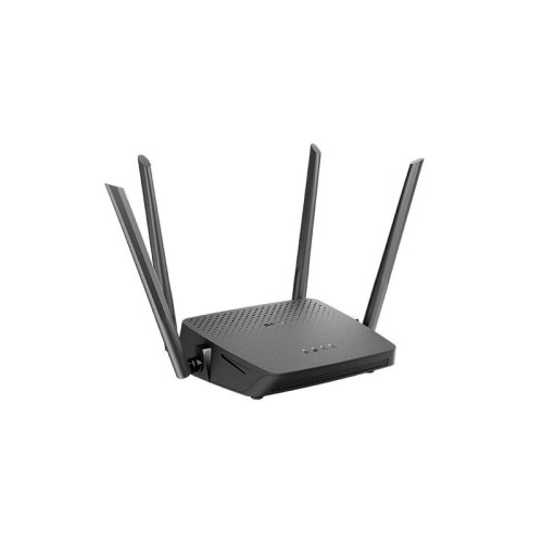 Маршрутизатор/ DIR-825/RU/R AC1200 Wi-Fi EasyMesh Router, 1000Base-T WAN, 4x1000Base-T LAN, 4x5dBi external antennas, USB port, 3G/LTE support