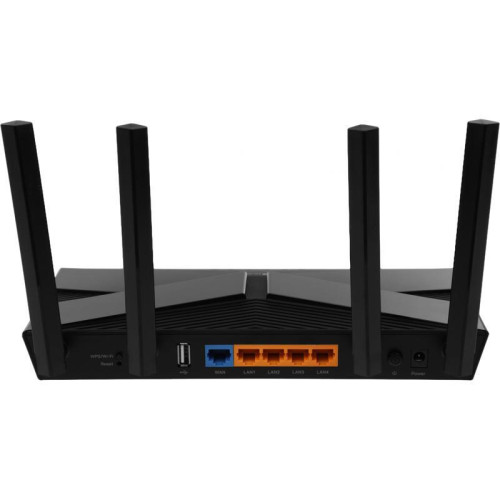 Роутер беспроводной TP-Link Archer AX20 AX1800 10/100/1000BASE-TX черный