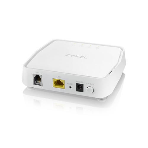 Маршрутизатор/ ZYXEL VMG4005-B50A VDSL2 17a Bonding and 35b Single Line Bridge VDSL2 profiles: 8a / b / c / d, 12a / b, 17a bonding, and 35b over POTS Gateway, 1GbE LAN, EU + UK STD version