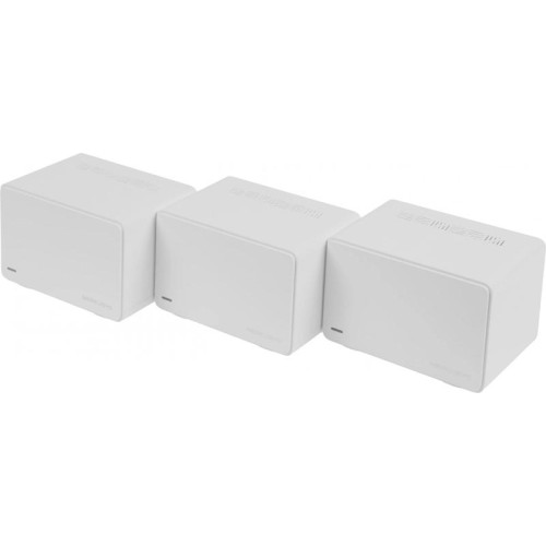 Бесшовный Mesh роутер Mercusys Halo H80X(3-pack) AX3000 10/100/1000BASE-TX белый (упак.:3шт)