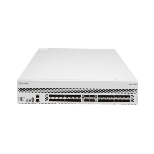 Маршрутизатор ME5200S, 32 x 10GE SFP+,  4 x 40GE/100GE (QSFP28), 2 слота для модулей питания