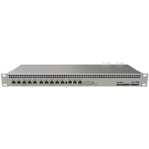 Роутер MikroTik RB1100AHx4 Dude Edition (RB1100DX4) 10/100/1000BASE-TX серый