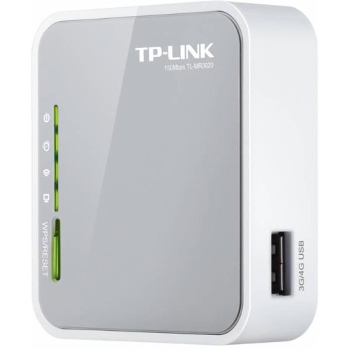 Роутер беспроводной TP-Link TL-MR3020 N300 10/100BASE-TX/4G ready белый