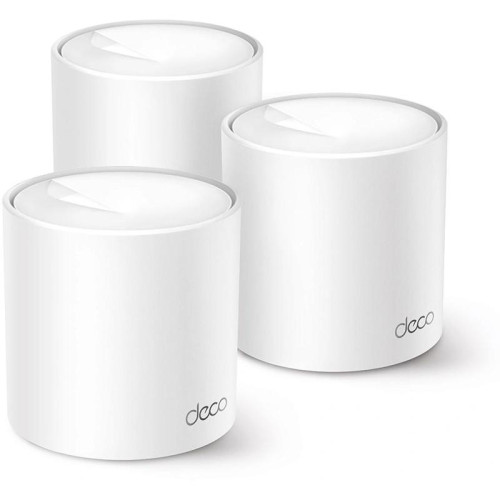 Бесшовный Mesh роутер TP-Link Deco X50 Pro AX3000 100/1000/2500BASE-T белый (упак.:3шт)