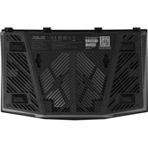 Роутер беспроводной Asus RT-AX5400 AX5400 10/100/1000BASE-TX/4G ready черный