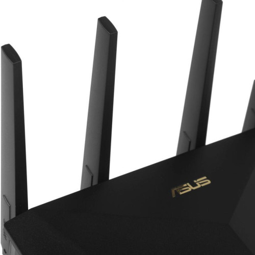 Роутер беспроводной Asus RT-AX5400 AX5400 10/100/1000BASE-TX/4G ready черный
