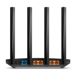 Маршрутизатор TP-LINK Archer C80 AC1900 Двухдиапазонный Wi-Fi роутер,до 1300 Мбит/с на 5 ГГц + до 600 Мбит/с на 2,4 ГГц,4 «несъёмные антенны,поддержка MU-MIMO,Beamforming,Airtime Fairness,PPTP/L2TP/PPPoE России,поддержка IGMP Snooping/Proxy,режим «мост» и