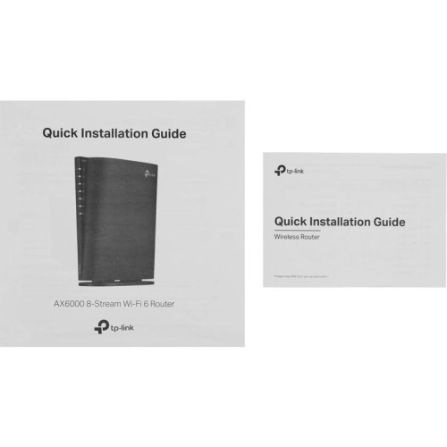 Роутер беспроводной TP-Link Archer AX80(EU) AX6000 100/1000/2500BASE-T черный