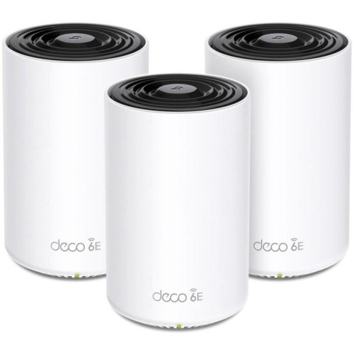 Бесшовный Mesh роутер TP-Link Deco XE75 AXE5400 10/100/1000BASE-TX белый (упак.:3шт)