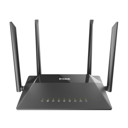 Маршрутизатор/ DIR-842/RU/R4 AC1200 Wi-Fi EasyMesh Router, 1000Base-T WAN, 4x1000Base-T LAN, 4x5dBi external antennas