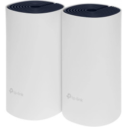Бесшовный Mesh роутер TP-Link DECO P9(2-PACK) AC1200 10/100/1000BASE-TX белый (упак.:2шт)