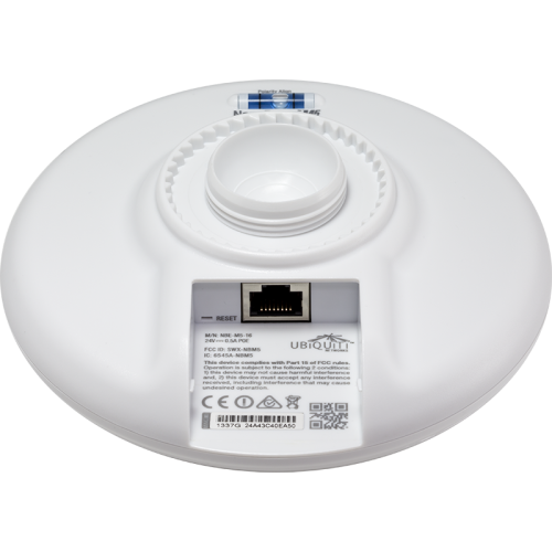 Маршрутизатор/ NBE-516 is an airMAX M series 5GHz radio with a 16dBi antenna