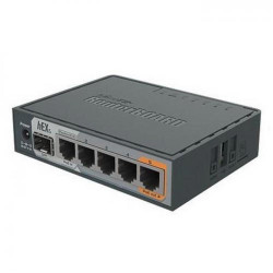 Маршрутизатор MIKROTIK RB760iGS hEX S hEX S with Dual Core 880MHz MHz CPU, 256MB RAM, 5 Gigabit LAN ports, SFP, USB, PoE-out on port #5, RouterOS L4, plastic case, PSU {20} (002785)