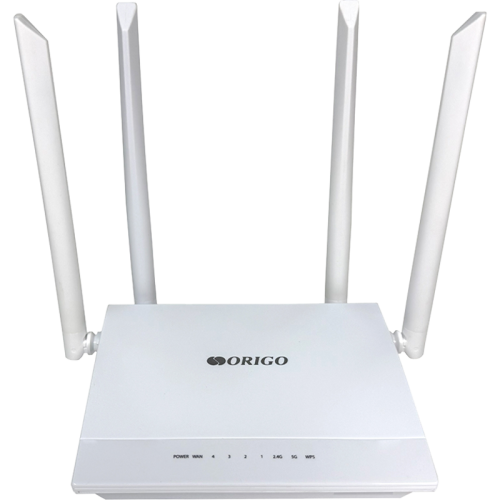Маршрутизатор Origo AC1200 (OWR1240ACG/A1A) AC1200 10/100/1000BASE-T белый